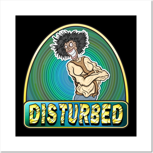 Disturbed Wall Art by Big Bee Artistry